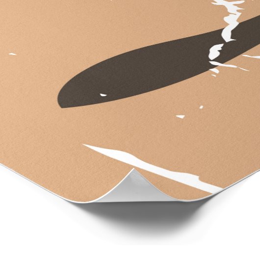 Javaヴィンテージ旅行ポスター ポスター (角)