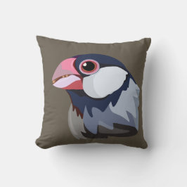 Java+スズメ - シンプル クッション