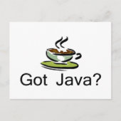 Java 得 ポストカード (正面)