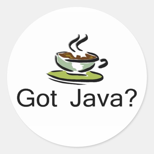 Java 得 ラウンドシール (正面)