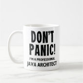 Java Architect コーヒーマグカップ (左)