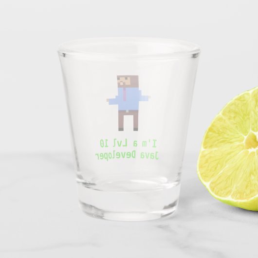 Java Developer Shot Glass ショットグラス (裏面)