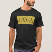 Java Fine Cigars Cigar Culture Tシャツ (正面)