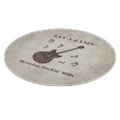 Java Jams-Brewing Rockin' Riffs-コーヒー-ギター- カッティングボード (角)