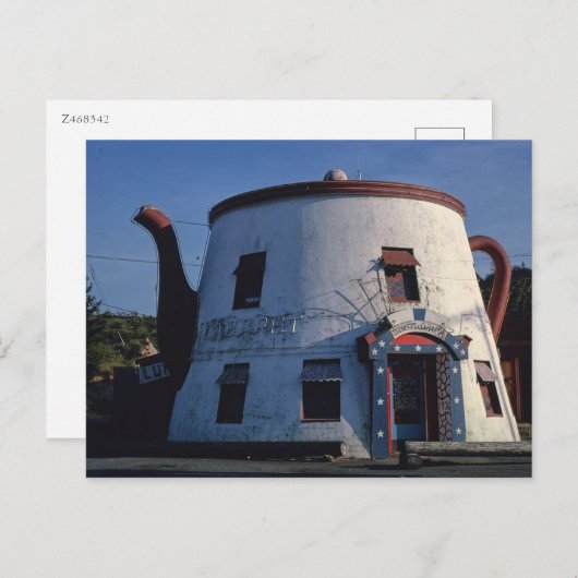 Java Jive, Route 99，タコマ，ワシントン ポストカード (正面/裏面)