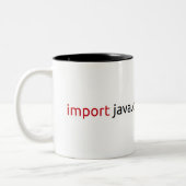 Java Mug ツートーンマグカップ (左)