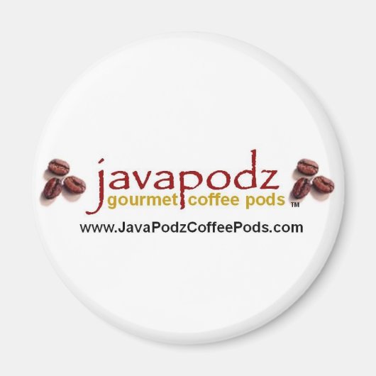 Java Podzラウンドマグネット マグネット (正面)