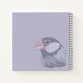 Java Sparrow—シンプルデザイン ノートブック (裏面)