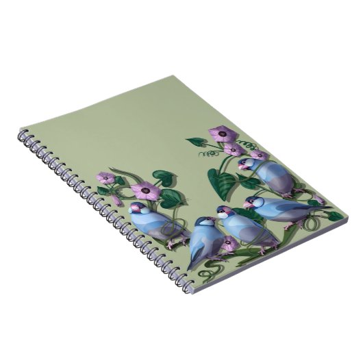 Java sparrows  ノートブック (右側)