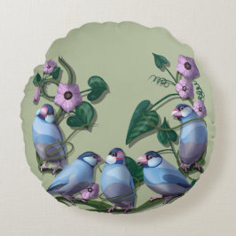 Java sparrows  ラウンドクッション