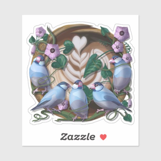 Java Sparrows, Java Coffee シール (シート)