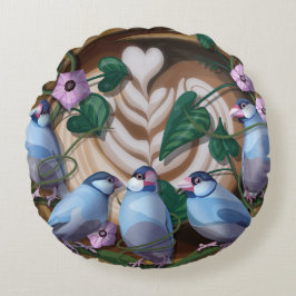 Java Sparrows, Java Coffee ラウンドクッション