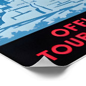 Java Travel Poster Indonesia Art Tourism Print ポスター (角)