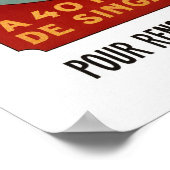 Java Vintage Travelポスターの復元 ポスター (角)