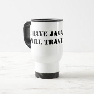 Java Will Travelがある トラベルマグ