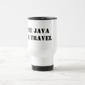 Java Will Travelがある トラベルマグ (中央)