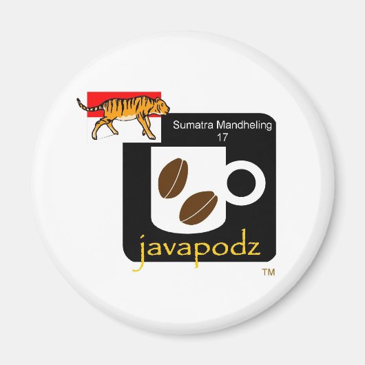 JavaPodzスマトラ磁石 マグネット (正面)