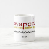 JavaPodz 11 ozの収集できる2007マグ コーヒーマグカップ (中央)