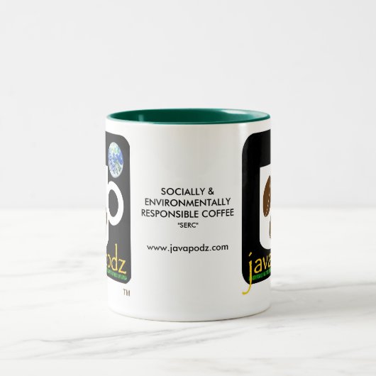 JavaPodz SERCのマグ- Exp. ツートーンマグカップ (中央)