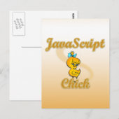 JavaScriptのひよこ ポストカード (正面/裏面)