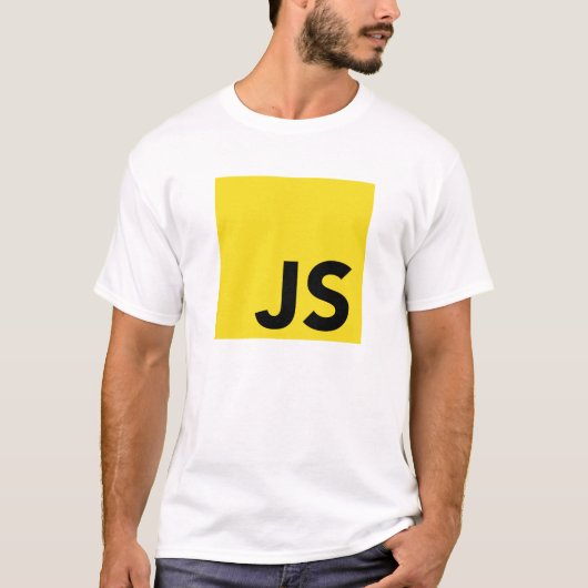 JavaScriptのロゴ Tシャツ (正面)