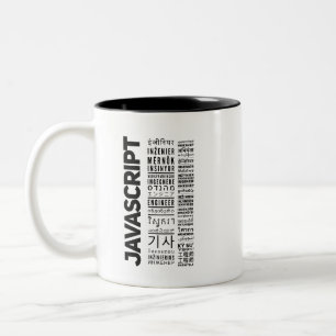 Javascriptエンジニア ツートーンマグカップ