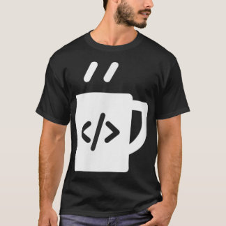 JavaScriptコードコーヒー開発者プログラマ Tシャツ