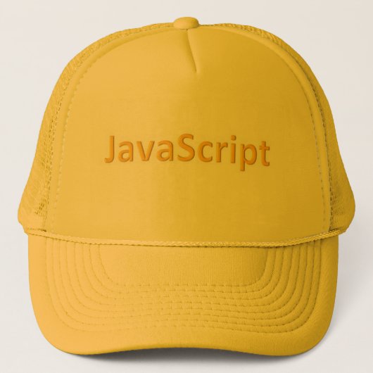 JavaScript キャップ (正面)