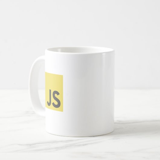 Javascript コーヒーマグカップ (正面左)