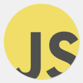Javascript ラウンドシール (正面)