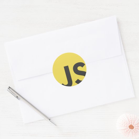 Javascript ラウンドシール (封筒)