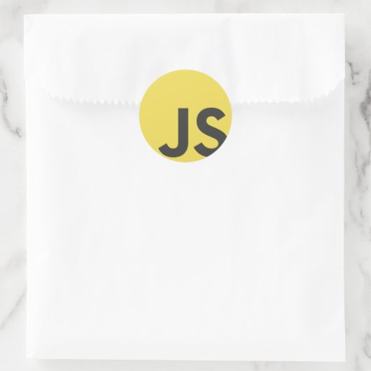 Javascript ラウンドシール (バッグ)