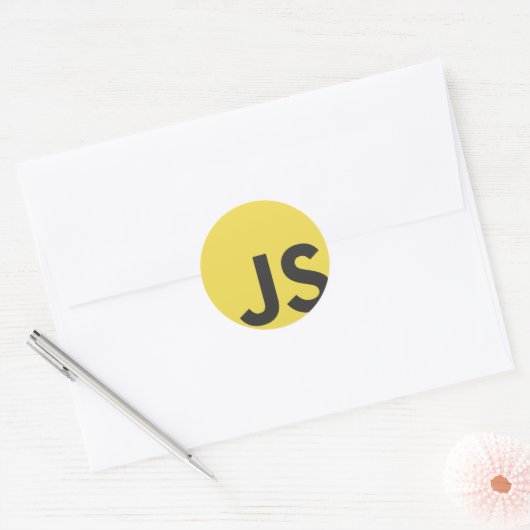 Javascript ラウンドシール (封筒)