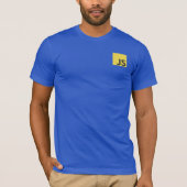 JavaScript ロゴTシャツ Tシャツ (正面)