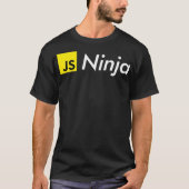 JavaScript JS忍者- Software Dev Comp Sci Ha用 Tシャツ (正面)