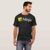 JavaScript JS忍者- Software Dev Comp Sci Ha用 Tシャツ (正面フル)