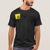 JavaScript Ninja Tシャツ (正面)