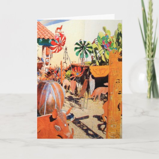 Javelina y Masの挨拶状 カード (正面)