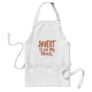 Javertは私の道にあります スタンダードエプロン