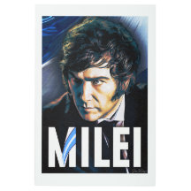 Javier Milei Presidente Argentina 2023金属芸術