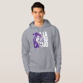 Javier Milei Viva La Libertad Carajo Lion Text V2 パーカ (正面フル)