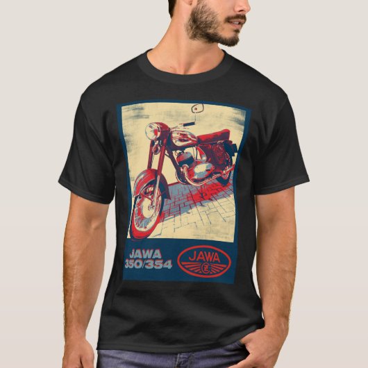 JAWA 350、354 - 1956クラシックTシャツ Tシャツ (正面)