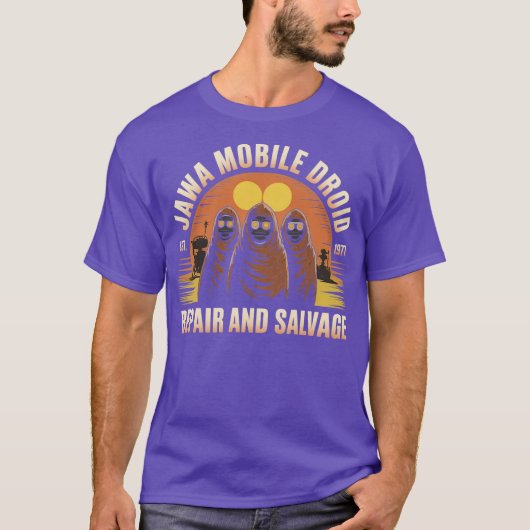 Jawa Droid 修理 (2) Tシャツ (正面)