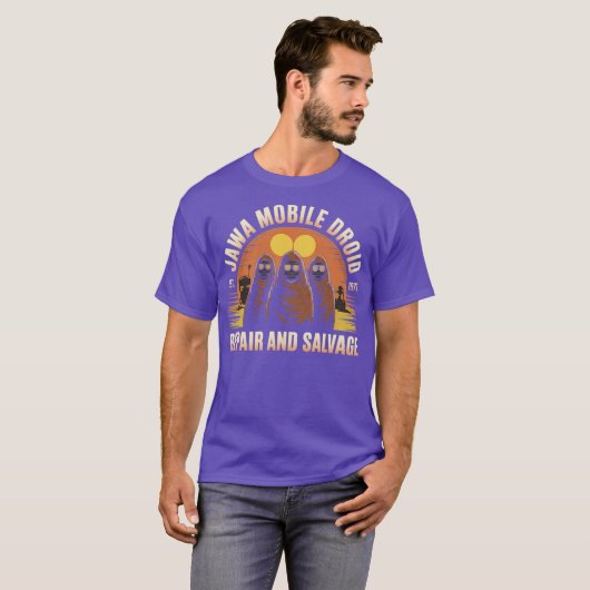 Jawa Droid 修理 (2) Tシャツ (正面フル)