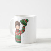 Jawadとハディ コーヒーマグカップ (正面左)
