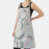 Jawbreakerスライス飴シームレスパターン エプロン (インサイチュ)