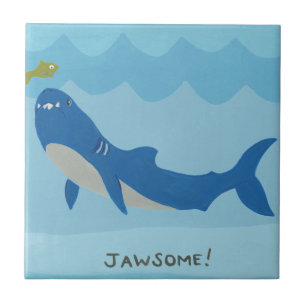 Jawesomeの鮫 タイル