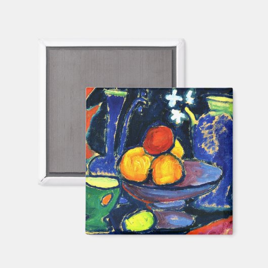 Jawlensky - Still Life with Jug マグネット (正面/裏面)