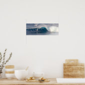 Jawsサーフィン写真ポスター ポスター (キッチン)