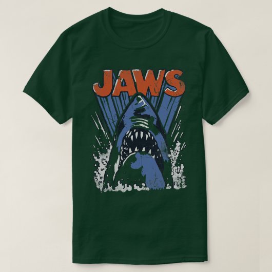 JAWSレトロレプリカ Tシャツ (デザイン正面)